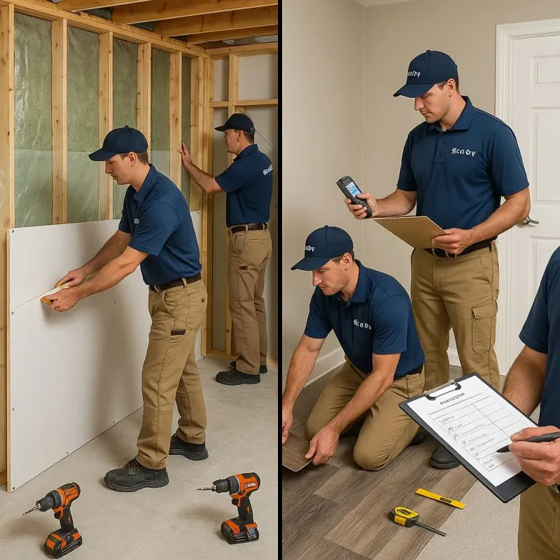 Repairs and Reconstruction process in Junction City, KY